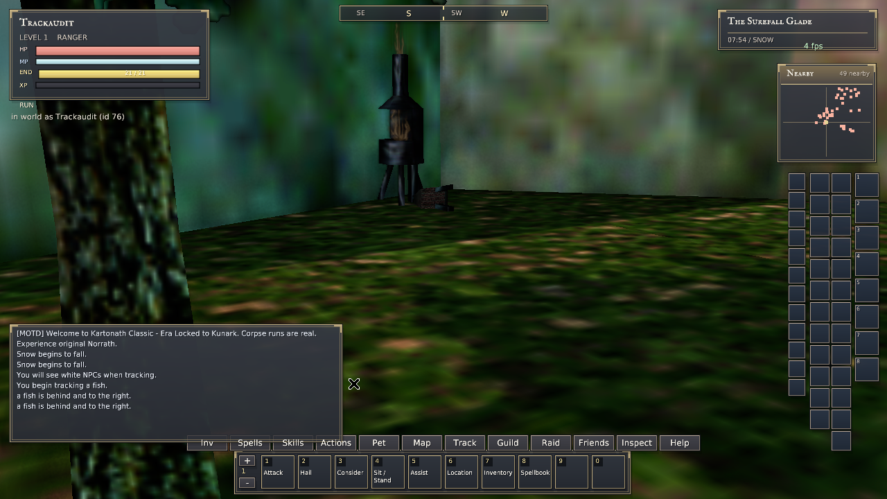 Tracking behaviour check: native-tracking-active.png