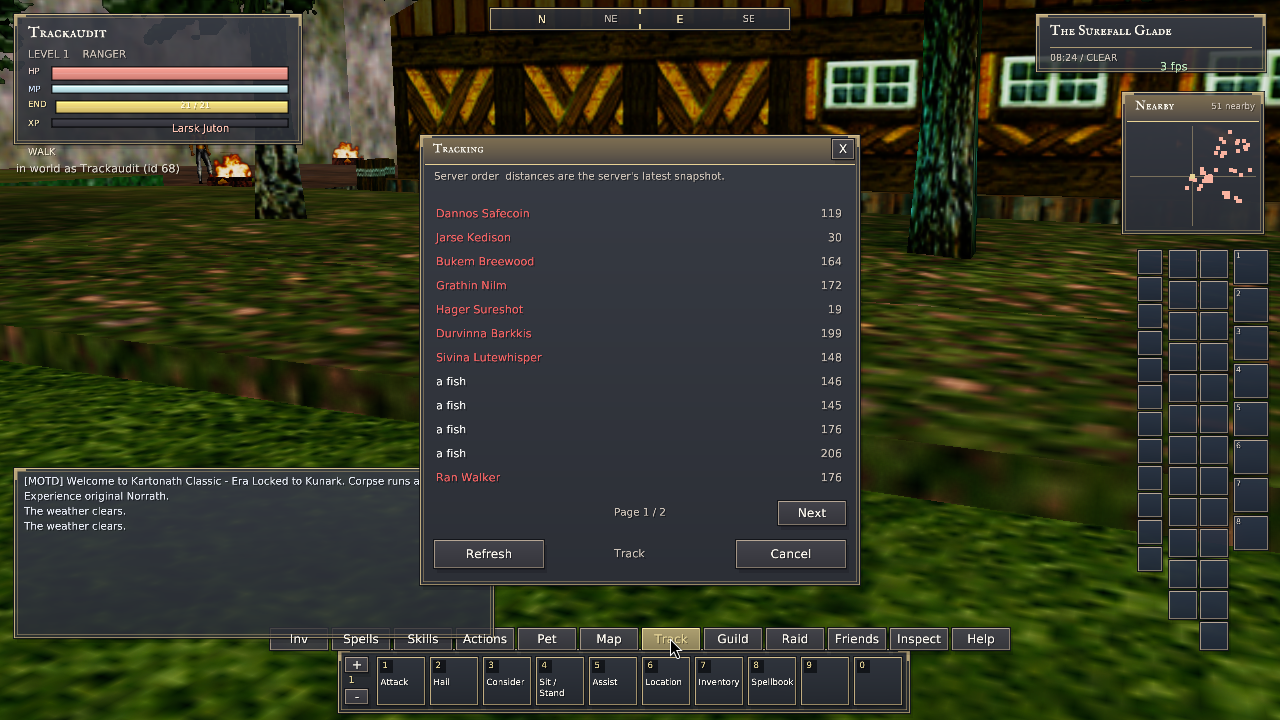 Windows240000 windows tracking list
