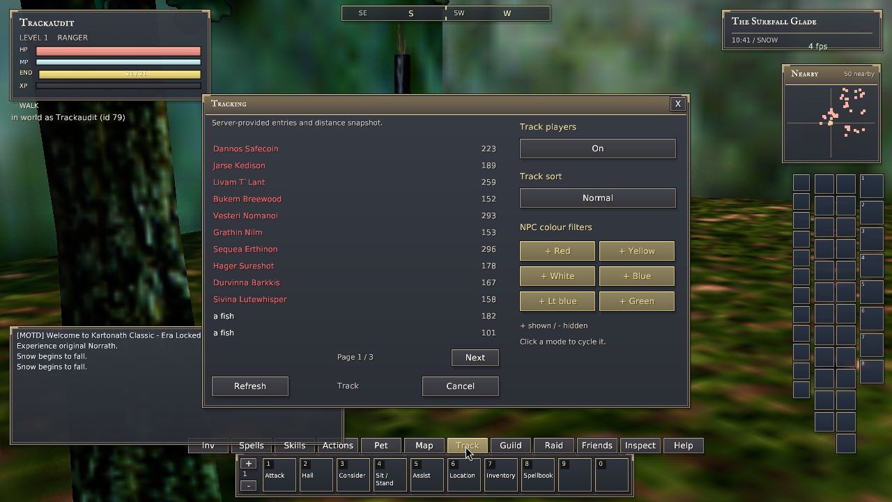 Tracking behaviour check: tracking-list.png