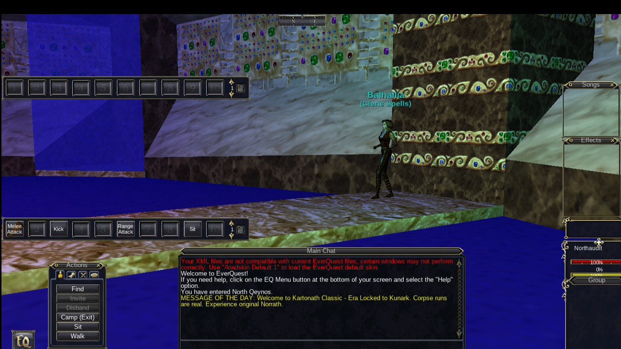 Original Titanium inside the Temple of Life after normal portal traversal