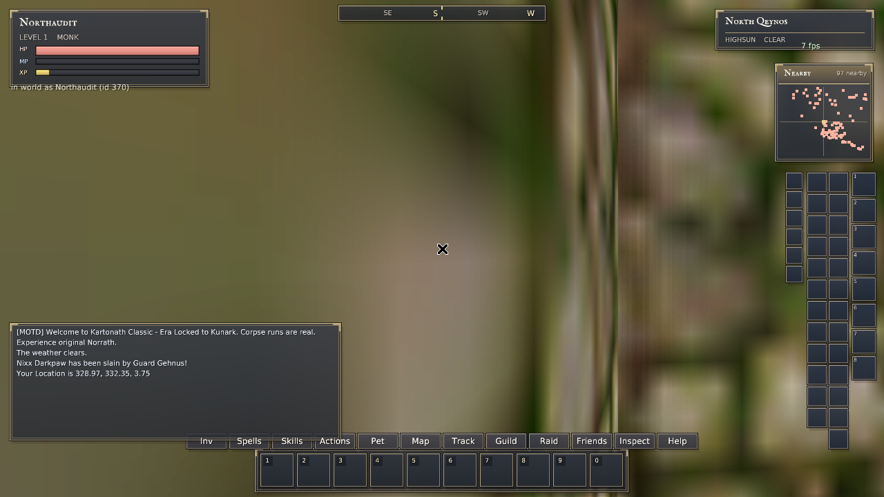 After repair: the same ledge approach stops with the wall still fully visible instead of revealing geometry behind it.
