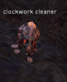 Clockwork cleaner